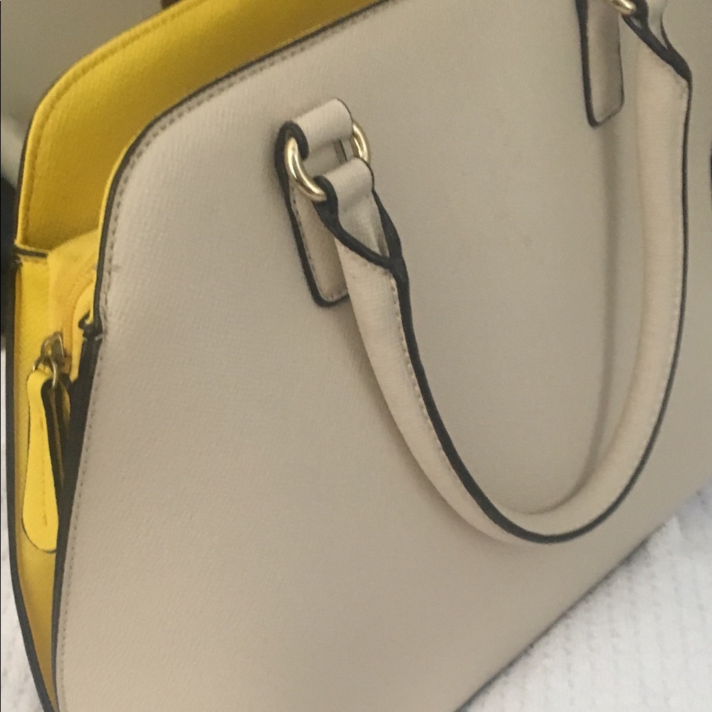 Aldo yellow & neutral colors. Perfect  condition.